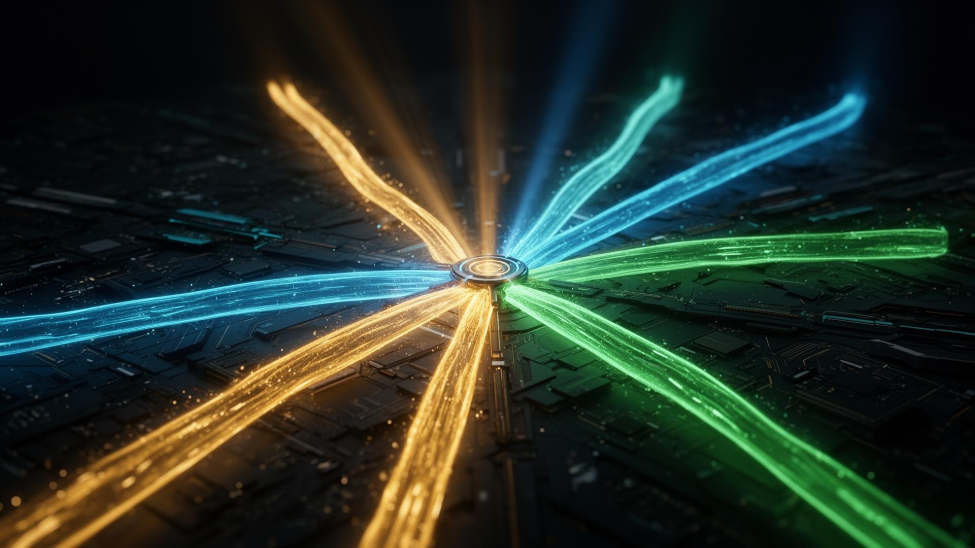 Five-channel OPAL interface graphic